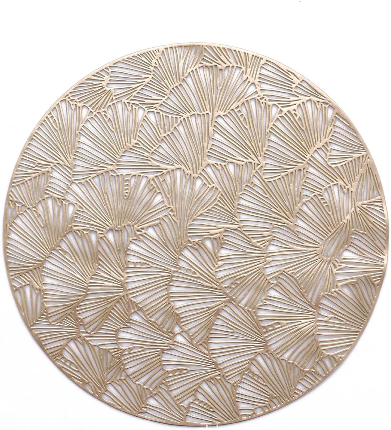 Gold shell Placemats set of 6pcs