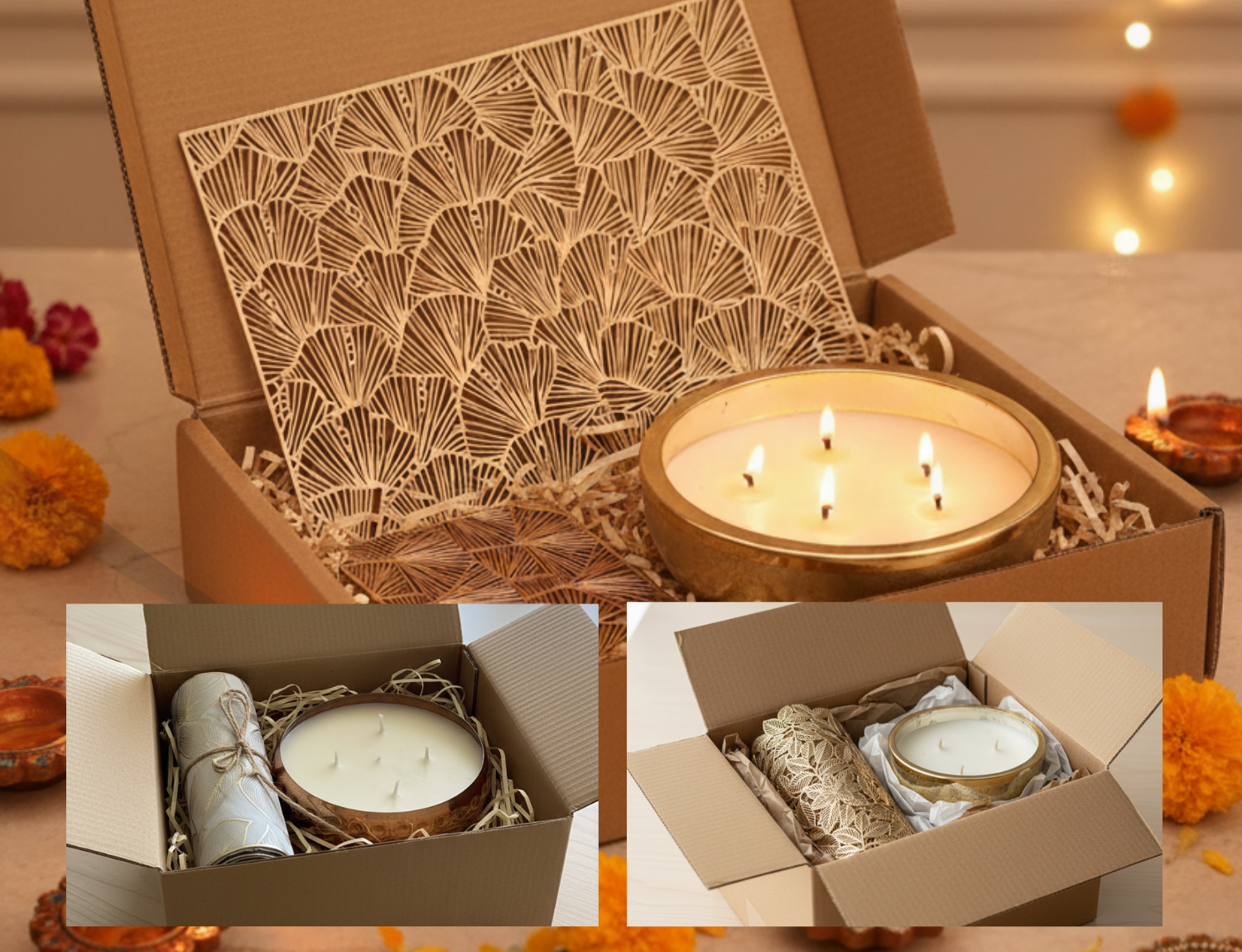 Table Decor Gift Set (Diwali gift box)