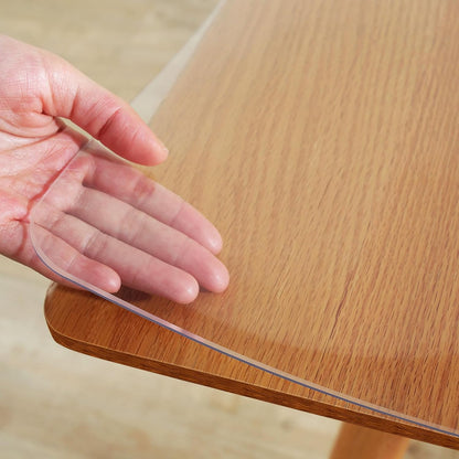 Clear PVC Table Protector 2mm Thick – Waterproof & Scratch-Resistant Cover