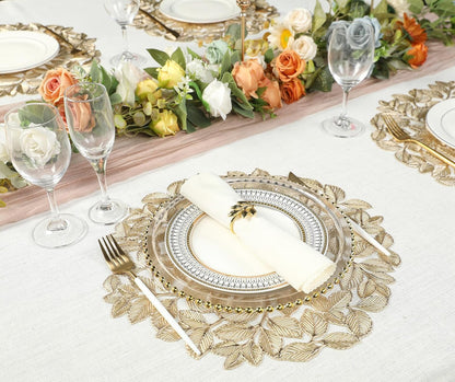 Flower Placemats Set of 6pcs