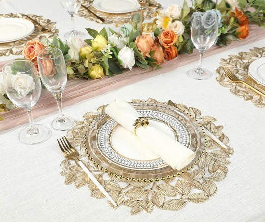 Flower Placemats Set of 6pcs