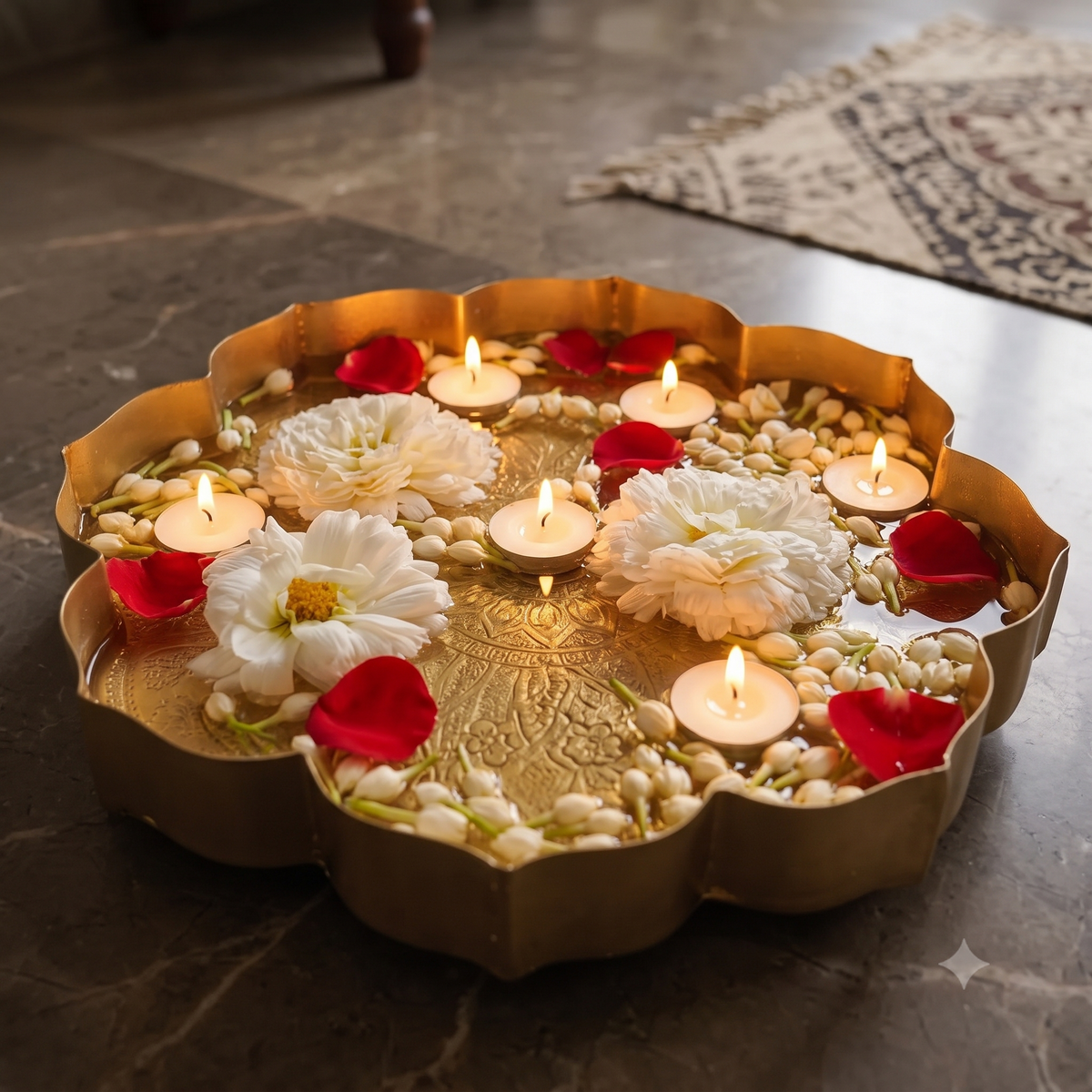 Maharani Urli Bowl, 9 inches
