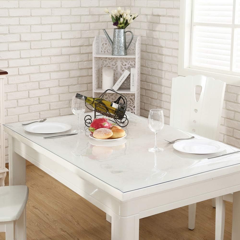 heat resistant thick PVC protector for dining surface